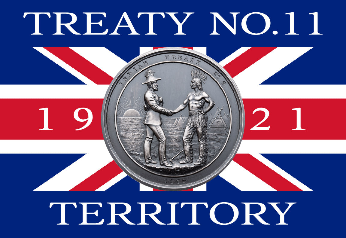 Treaty 11 Flag – authentic Native American tribal flag