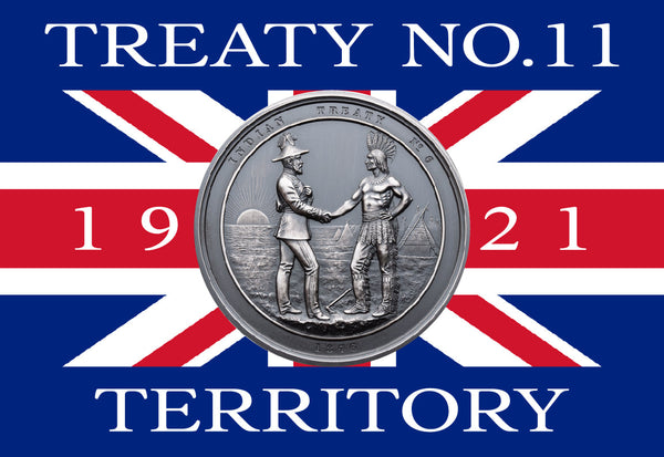 Treaty 11 Flag – authentic Native American tribal flag