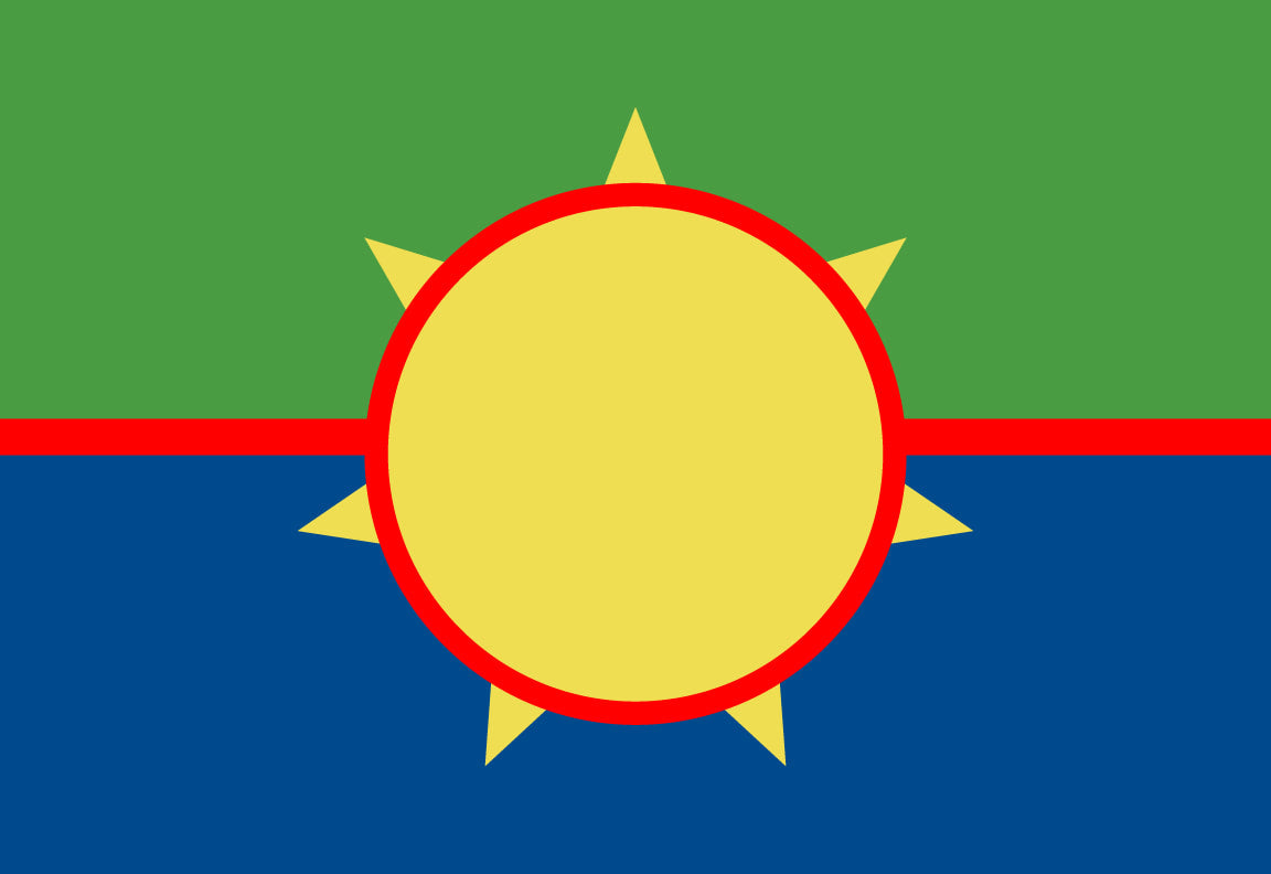 Treaty 1 Flag – authentic Native American tribal flag