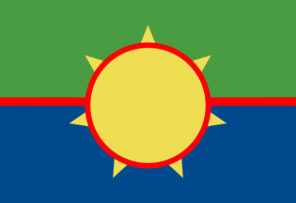 Treaty 1 Flag – authentic Native American tribal flag