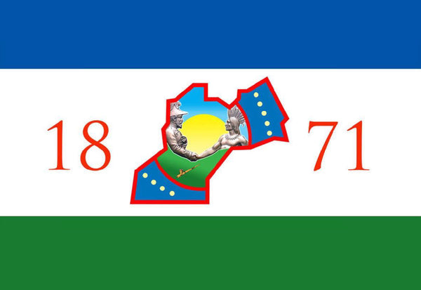 Treaty 2 Flag – authentic Native American tribal flag