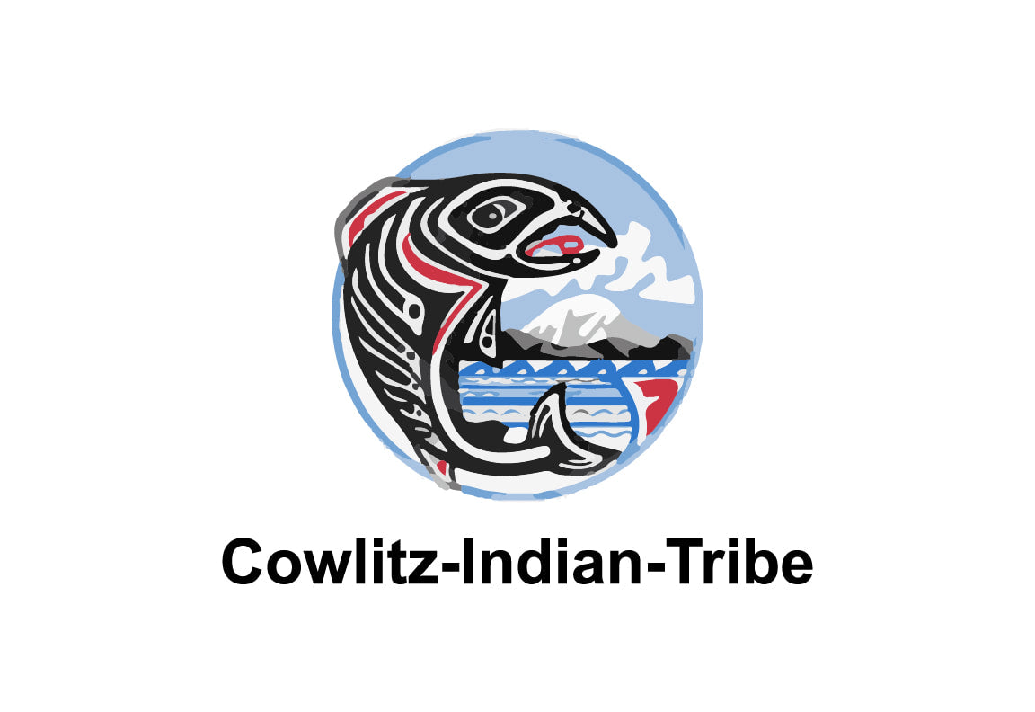 Cowlitz Tribal Flag – authentic Native American tribal flag