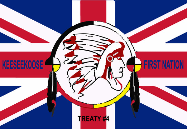 Keeseekoose First Nation Flag – authentic First Nations indigenous flag