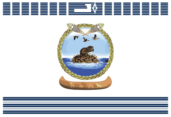 Nation Huronne Wendat Flag – authentic Native American tribal flag