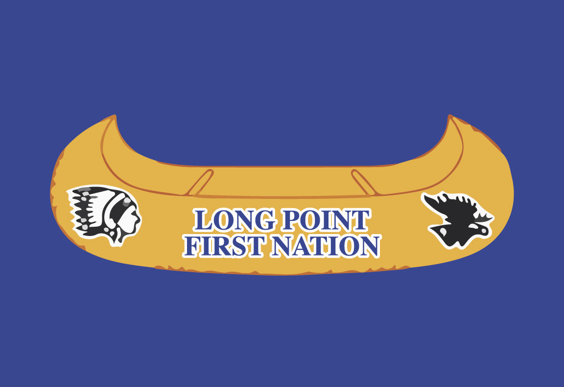 Long Point First Nation Flag – authentic First Nations indigenous flag