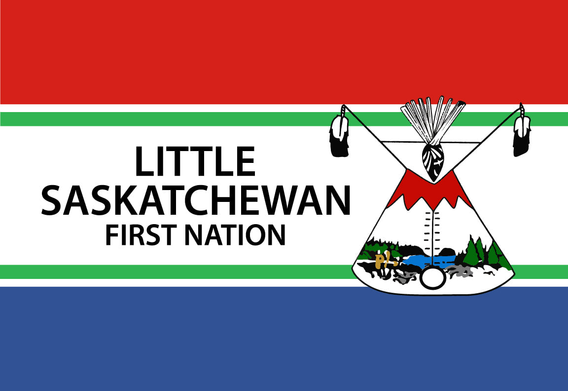 Little Saskatchewan First Nation Flag – authentic First Nations indigenous flag