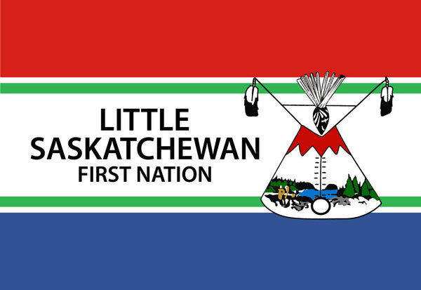Little Saskatchewan First Nation Flag – authentic First Nations indigenous flag