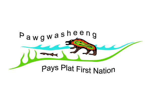 Pays Plate - Pawgwasheeng First Nation Flag – authentic First Nations indigenous flag