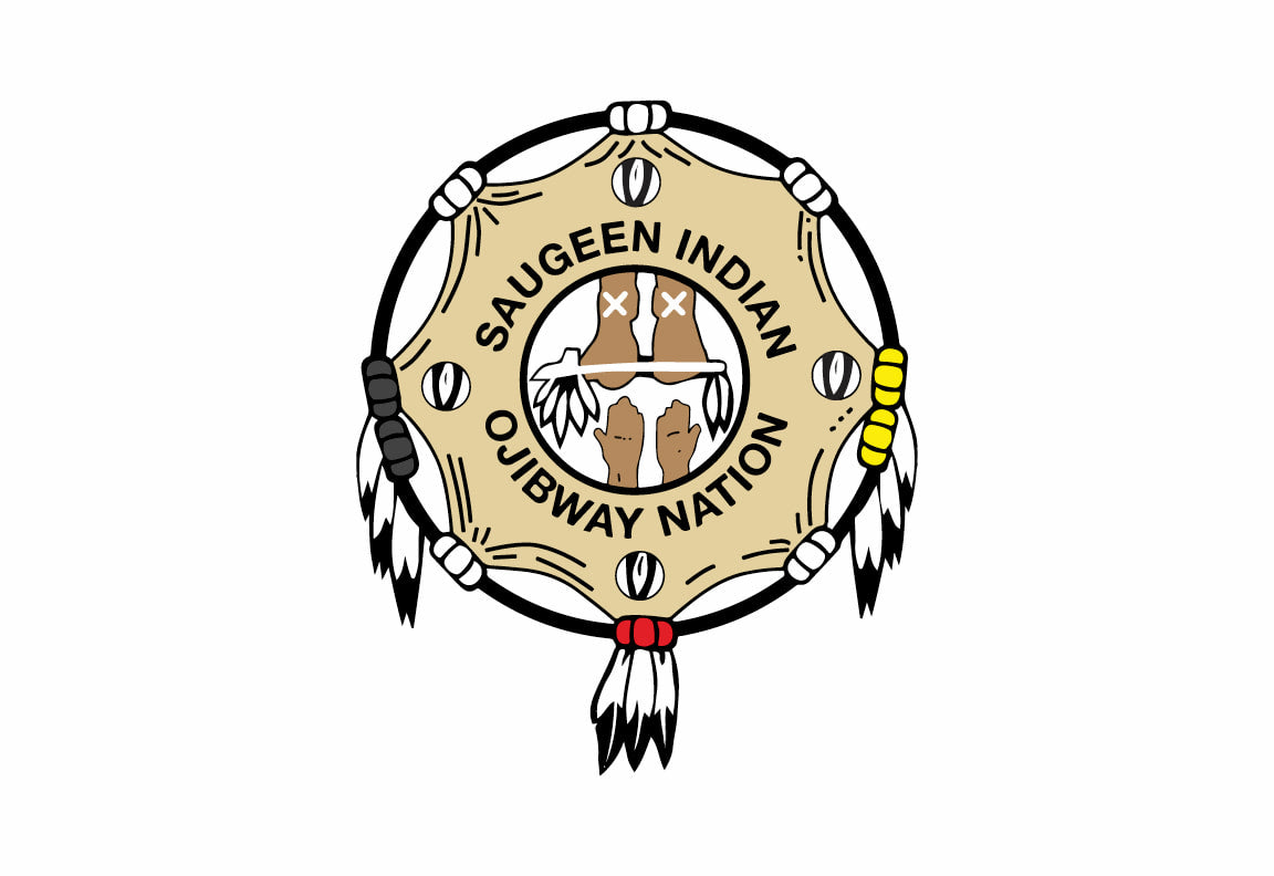 Ojibway Nation of Saugeen Flag – authentic Native American tribal flag