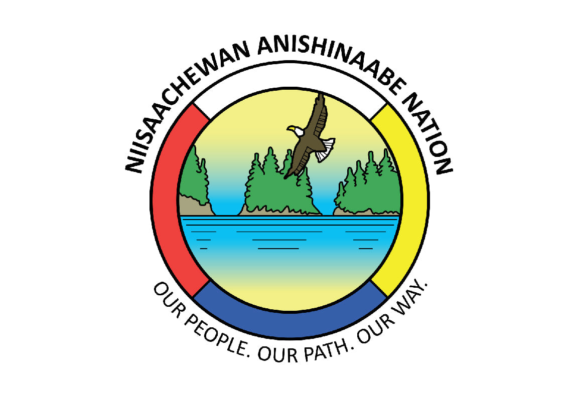 Niisaachewan Anishinaabe Nation Flag – authentic Native American tribal flag