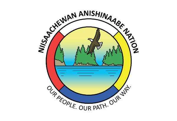 Niisaachewan Anishinaabe Nation Flag – authentic Native American tribal flag