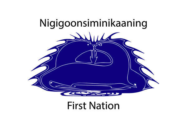 Nigigoonsiminikaaning First Nation Flag – authentic First Nations indigenous flag