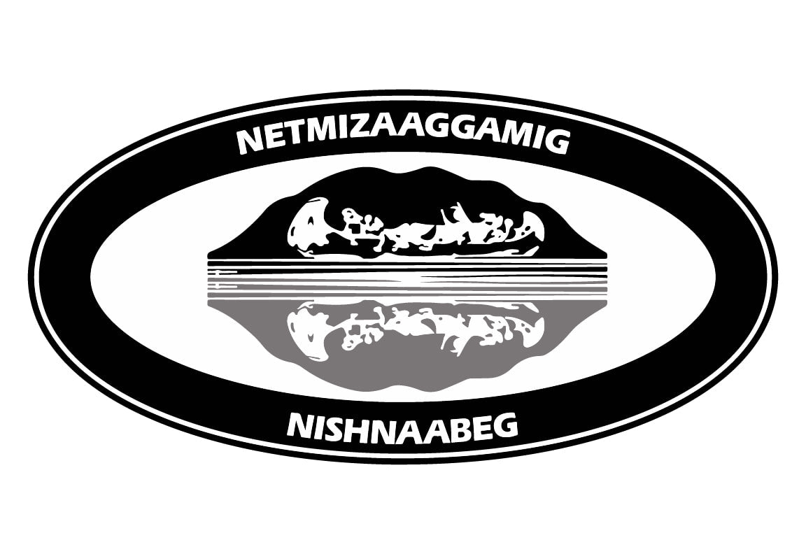 Netmizaaggamig Nishaabeg-Pic Mobert Flag – authentic Native American tribal flag