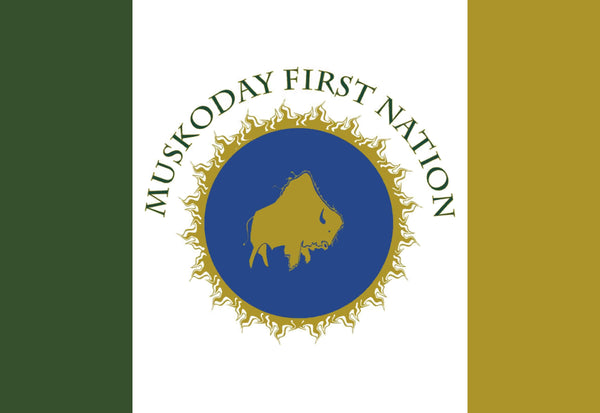 Muskoday First Nation Flag – authentic First Nations indigenous flag