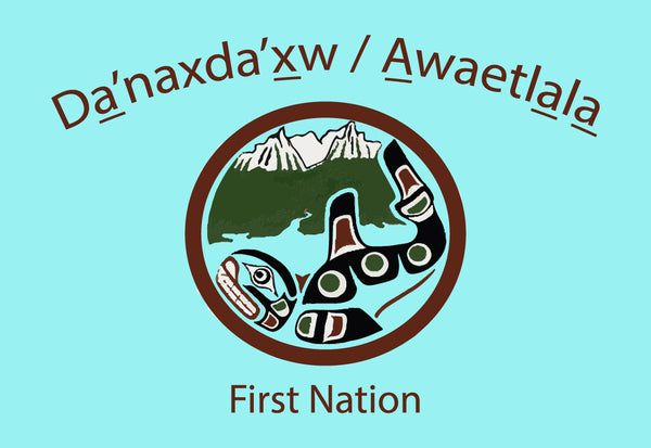 Da'naxda'xw -  Awaetlala First Nation Flag – authentic First Nations indigenous flag