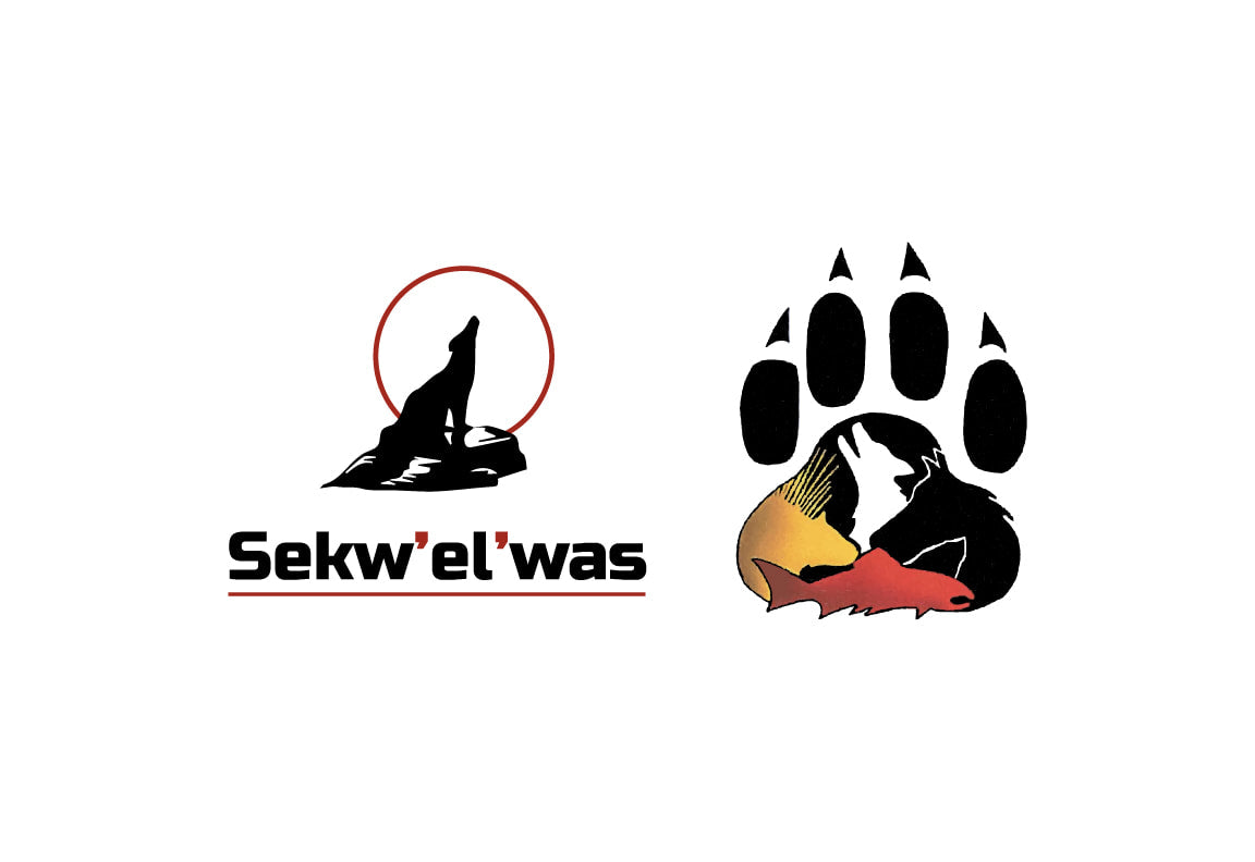 Sekw'el'wás - Cayoose Creek Flag – authentic Native American tribal flag