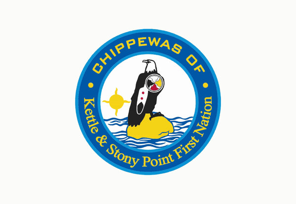 Chippewas of Kettle and Stony Point First Nation Flag – authentic First Nations indigenous flag