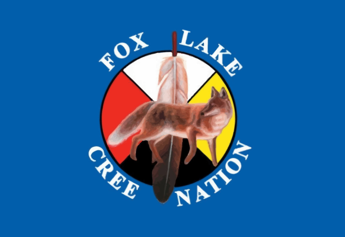 Fox Lake First Nation Flag – authentic First Nations indigenous flag