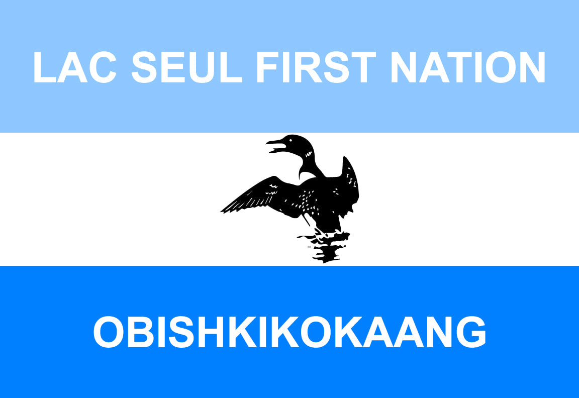 Lac Seul First Nation Flag – authentic First Nations indigenous flag