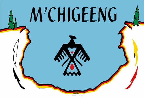 M'Chigeeng First Nation Flag – authentic First Nations indigenous flag