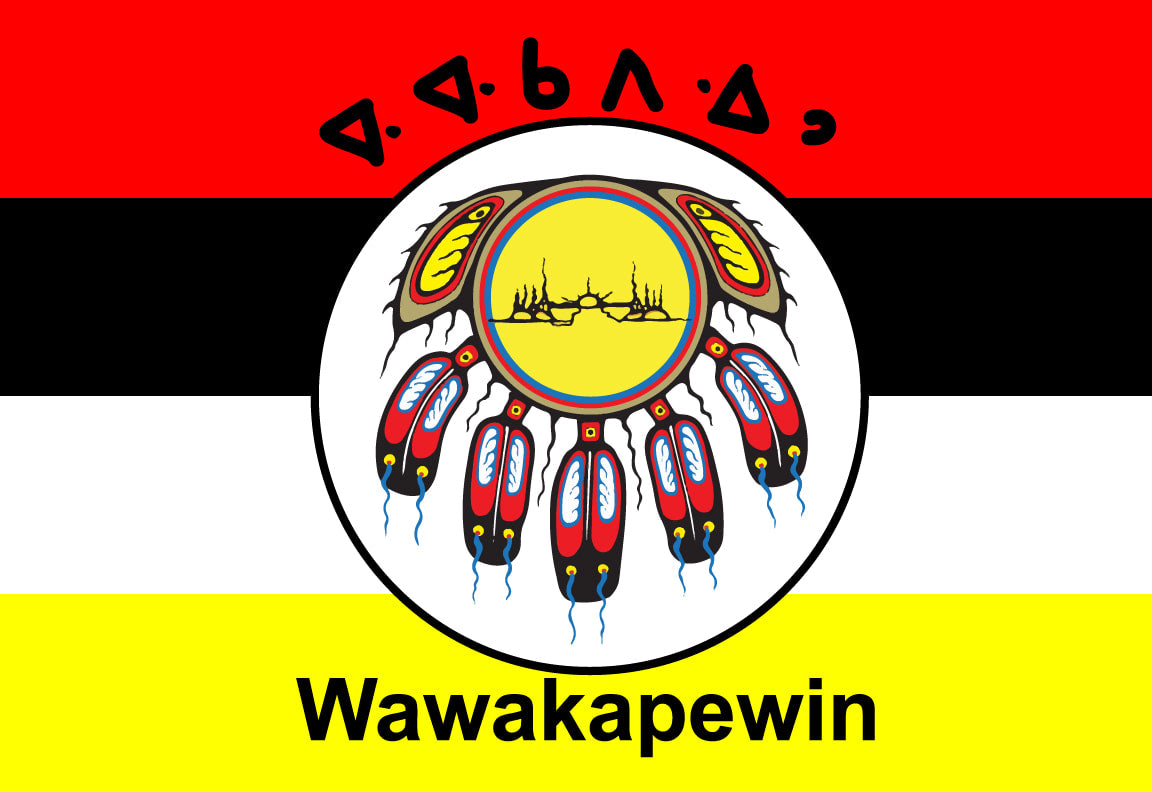 Wawakapewin First Nation Flag – authentic First Nations indigenous flag