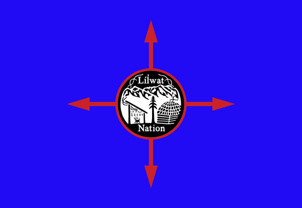 Lil'wat First Nation Flag – authentic First Nations indigenous flag