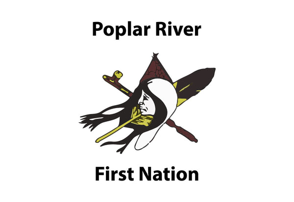 Poplar River First Nation Flag – authentic First Nations indigenous flag