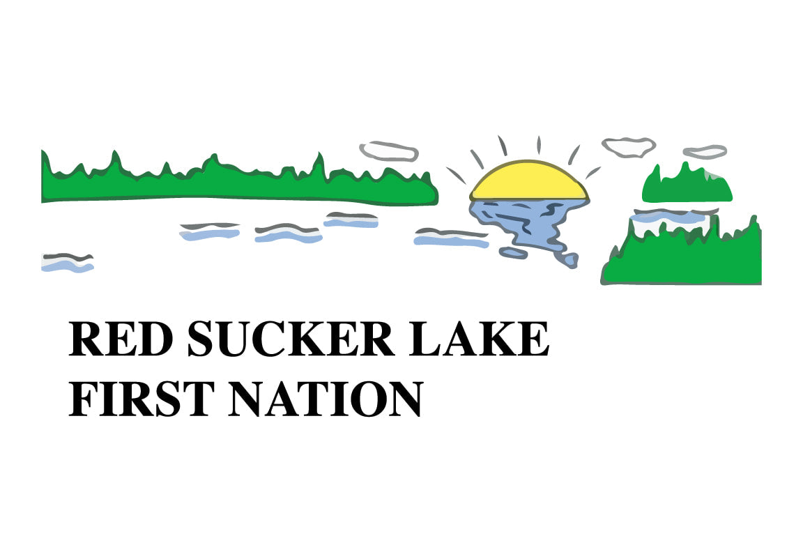 Red Sucker Lake First Nation Flag – authentic First Nations indigenous flag