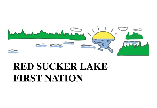Red Sucker Lake First Nation Flag – authentic First Nations indigenous flag