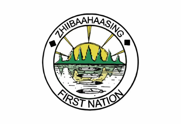 Zhiibaahaasing First Nation Flag – authentic First Nations indigenous flag