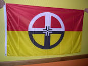 Healing Lodge of the Seven Nations Flag – authentic Native American tribal flag