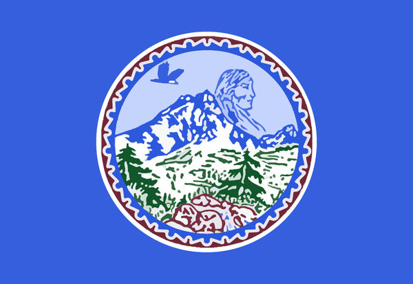 Xeni Gwet'in First Nations Government Flag – authentic First Nations indigenous flag