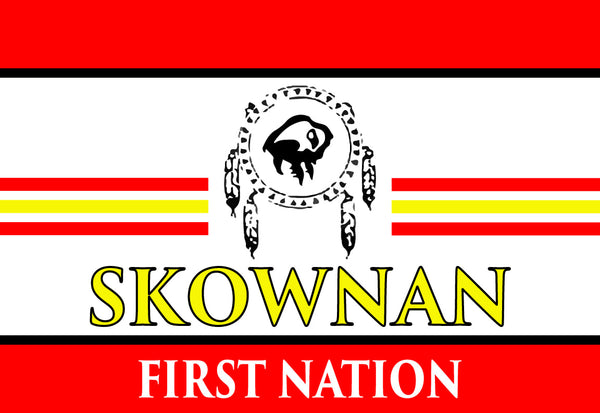 Skownan First Nation Flag – authentic First Nations indigenous flag