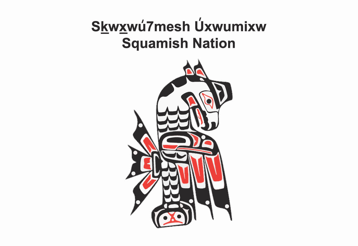 Squamish First Nation Flag – authentic First Nations indigenous flag