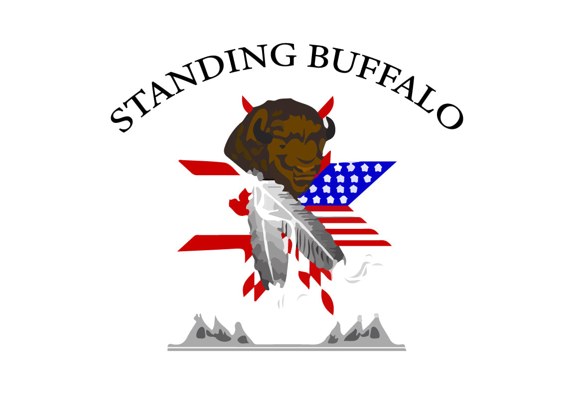 Standing Buffalo First Nation Flag – authentic First Nations indigenous flag