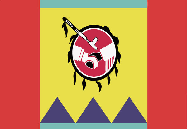 Stoney First Nation Flag – authentic First Nations indigenous flag