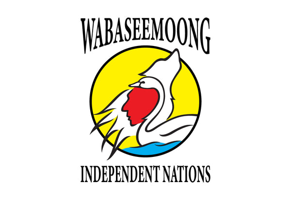 Wabaseemoong Independent Nations Flag – authentic Native American tribal flag