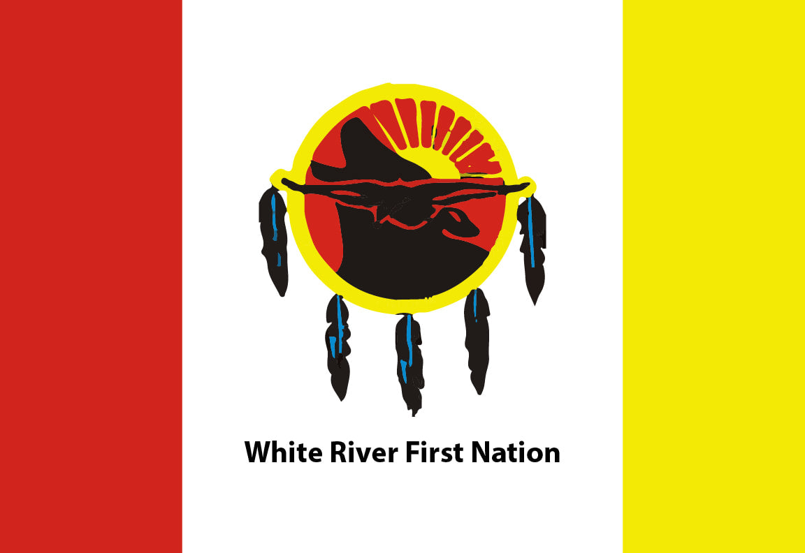 White River First Nation Flag – authentic First Nations indigenous flag