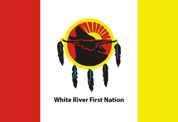 White River First Nation Flag – authentic First Nations indigenous flag