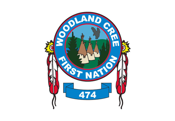 Woodland Cree First Nation Flag – authentic First Nations indigenous flag