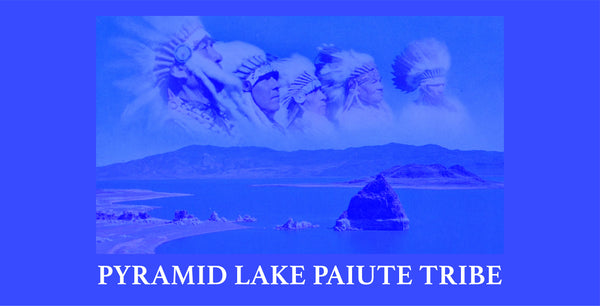 Pyramid Lake Paiute Tribe Flag – authentic Native American tribal flag