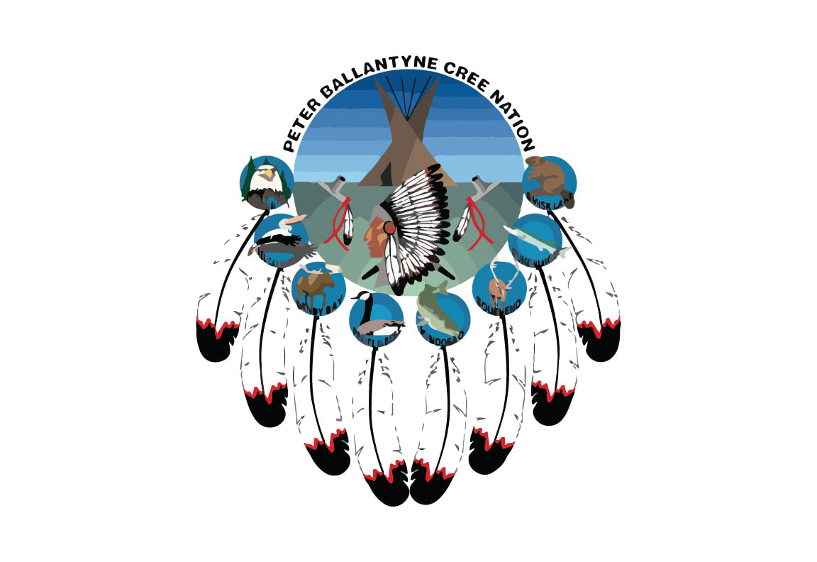 Peter Ballantyne Cree Nation Flag – authentic Native American tribal flag