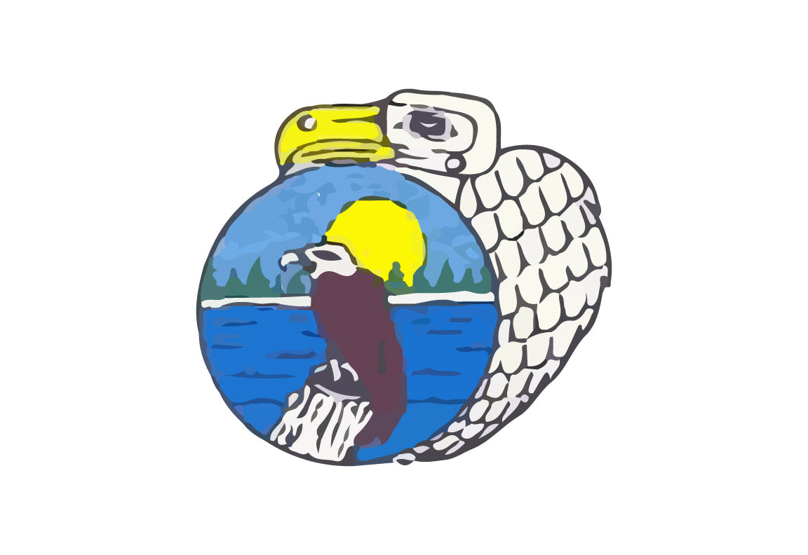 Penelakut Tribe Flag – authentic Native American tribal flag