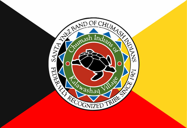 Santa Ynez Tribal Flag – authentic Native American tribal flag