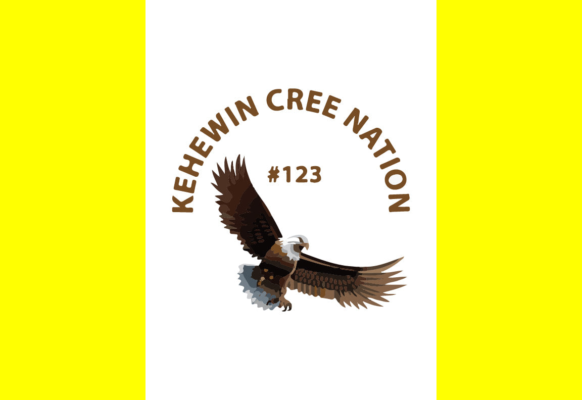 Kehewin Cree Nation Flag – authentic Native American tribal flag