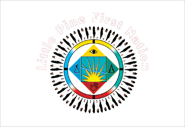Little Pine First Nation Flag – authentic First Nations indigenous flag