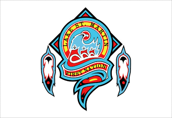 Lake St. Martin First Nation Flag – authentic First Nations indigenous flag