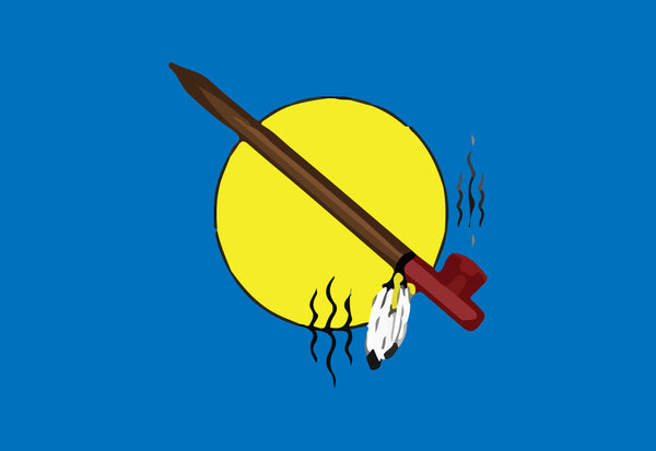 Zagime Anishinabek First Nation Flag – authentic First Nations indigenous flag