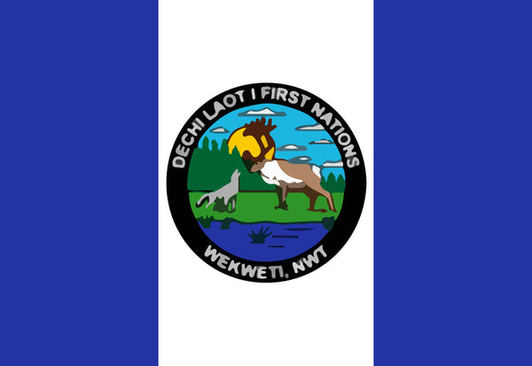 Dechi Laot'i First Nations Flag – authentic First Nations indigenous flag