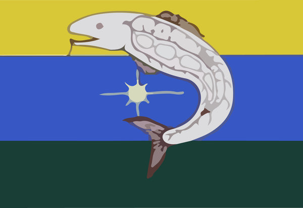 Kitchenuhmaykoosib First Nation Flag – authentic First Nations indigenous flag